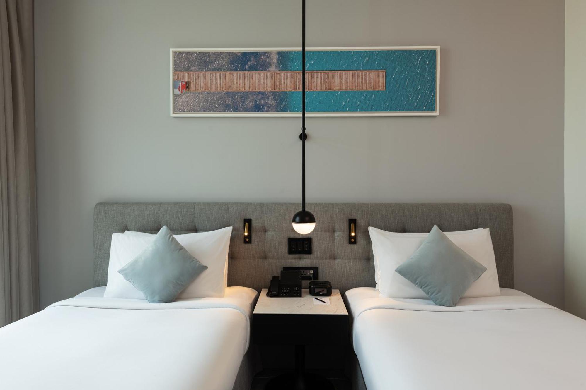 Deluxe Twin Room Palm Sea View & kitchenette