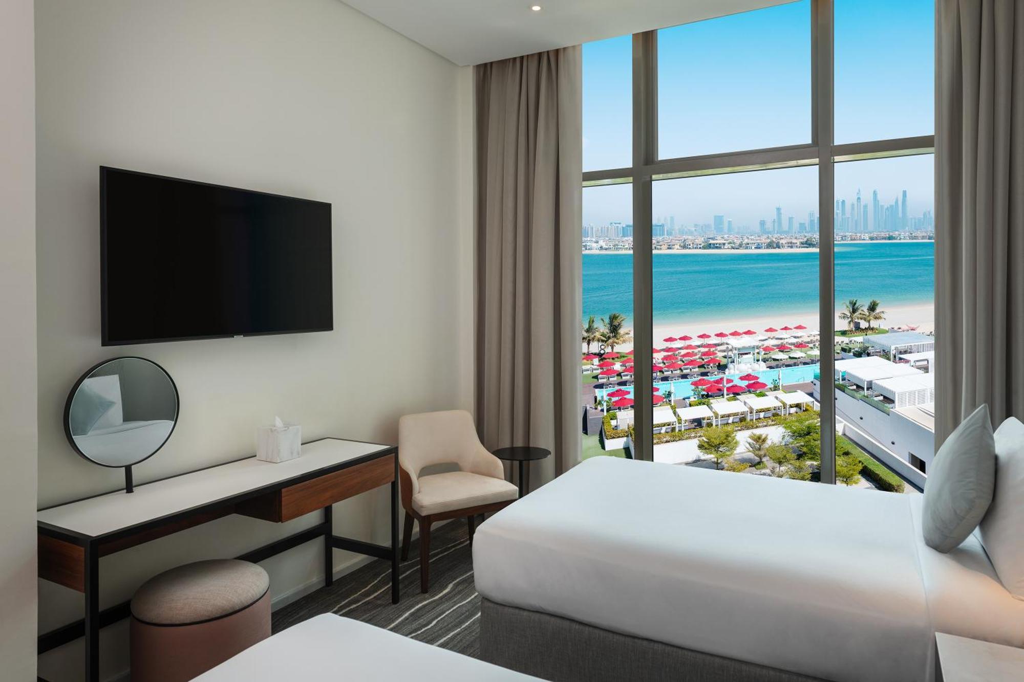 Deluxe Twin Room Palm Sea View & kitchenette